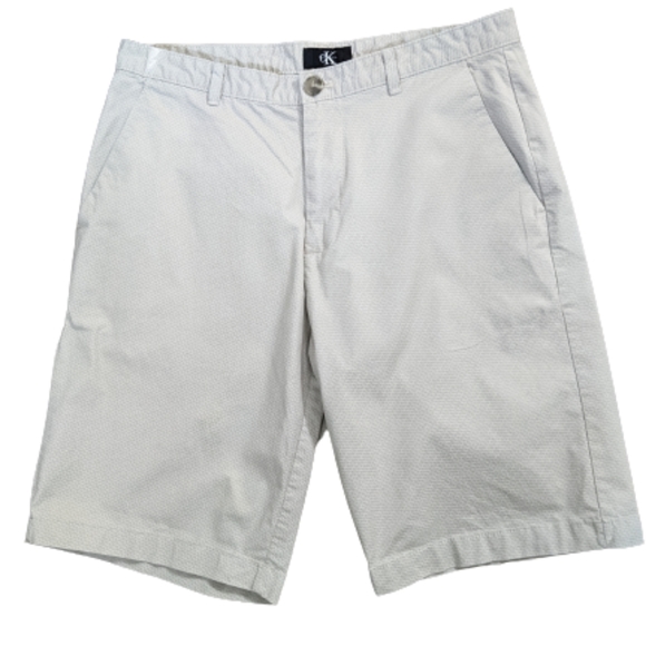 Calvin Klein Men's Flat Front Shorts Size 30 - Picture 1 of 9